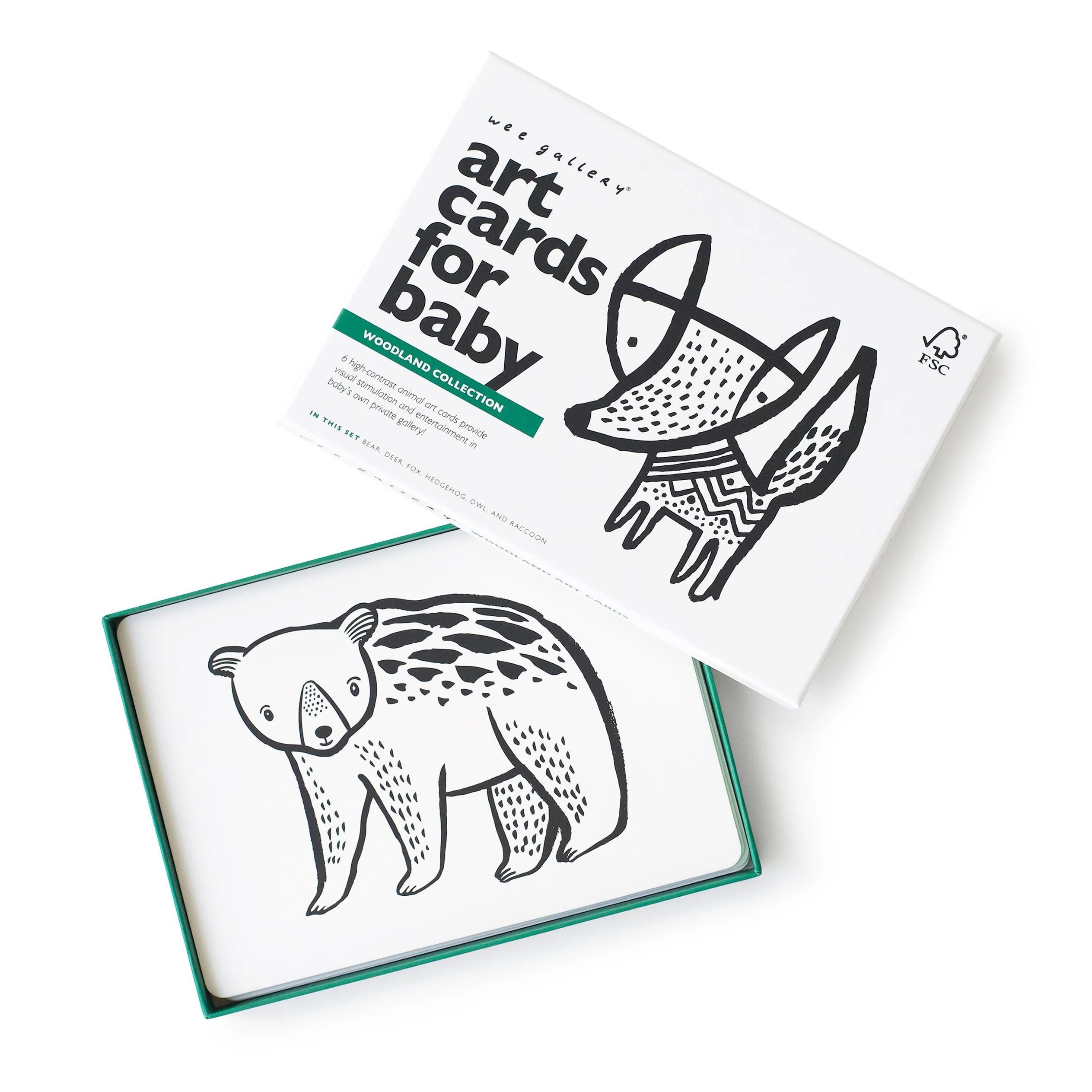 Baby | Wee Gallery Art Cards Woodland Collection - Image 4