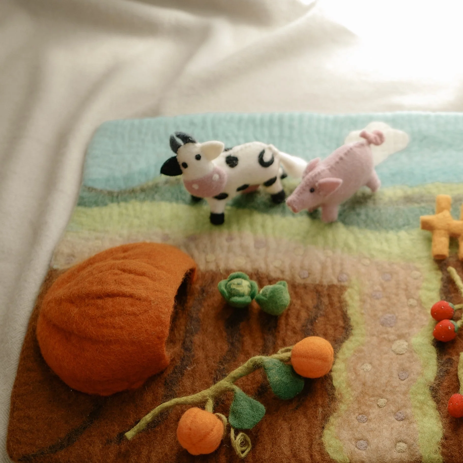 Felt Cow Farm Animal | Felted Animal - Image 4
