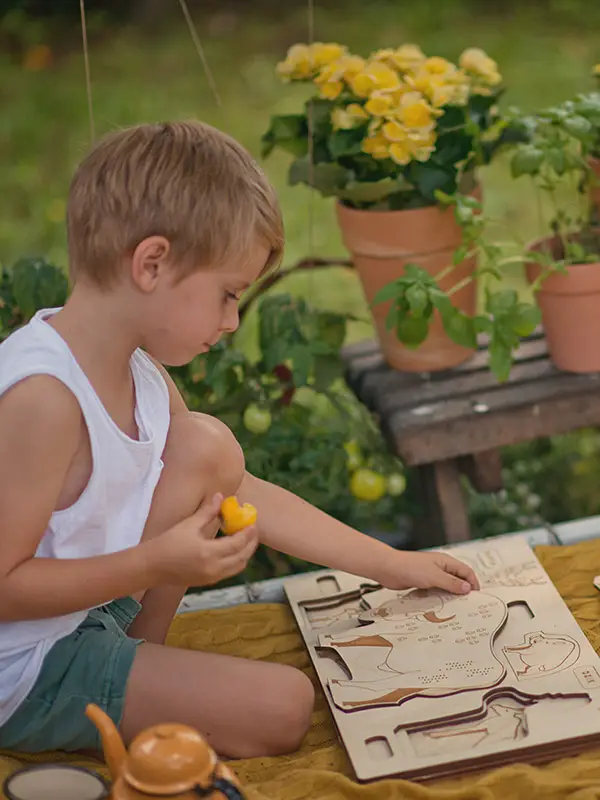 Forest Animals Wooden Puzzle - Image 8