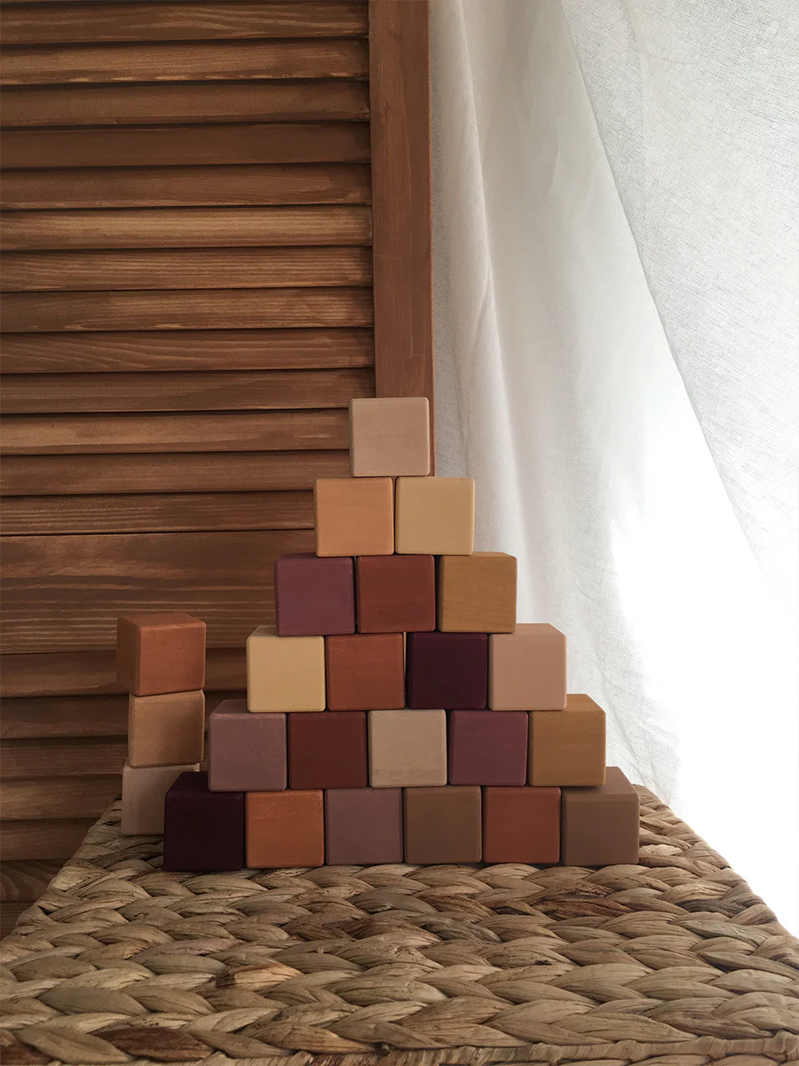 Wooden Block Set - 24 pieces - Image 4