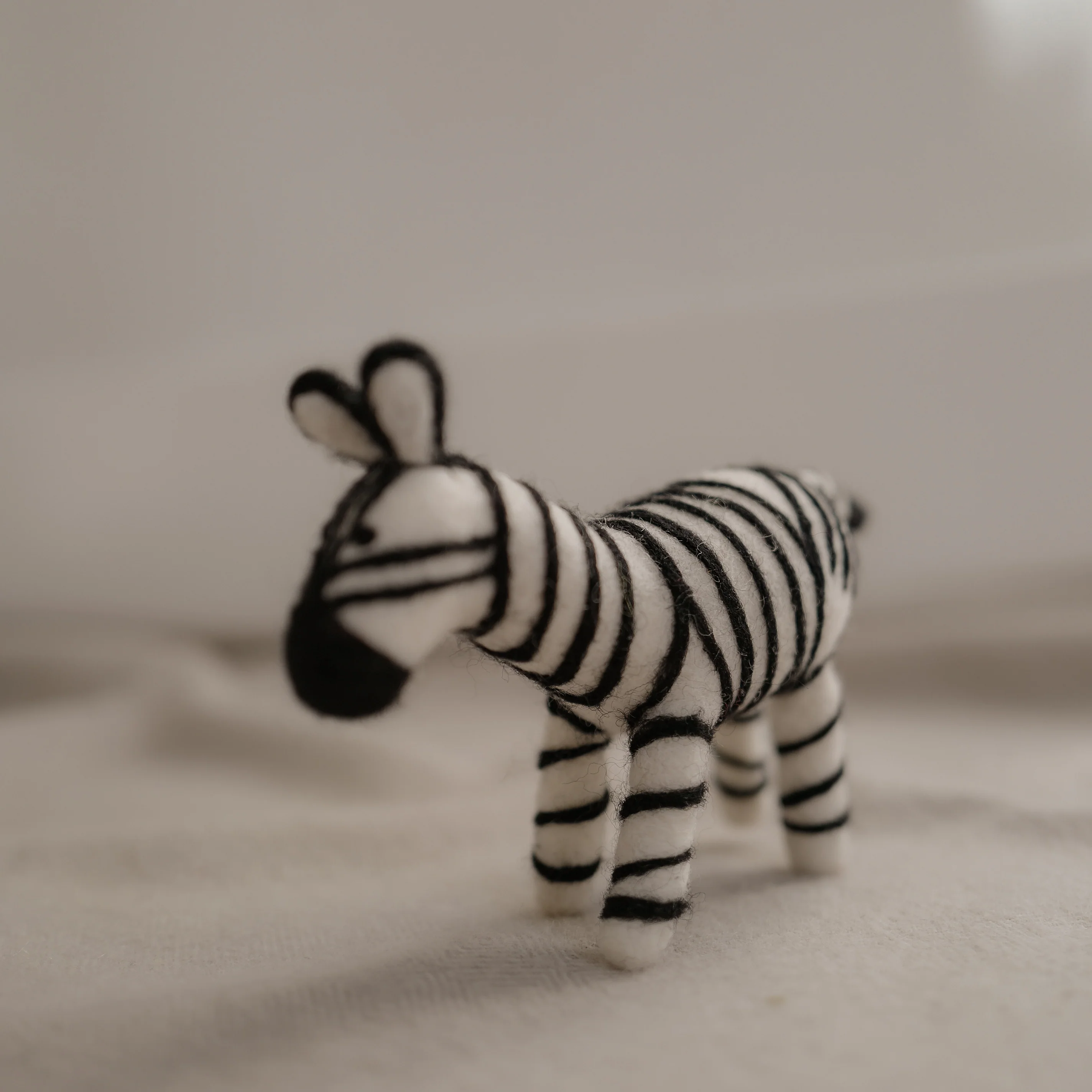 Zebra Animal Puppets, Felt Zebra | Felt Finger Puppet - Image 4